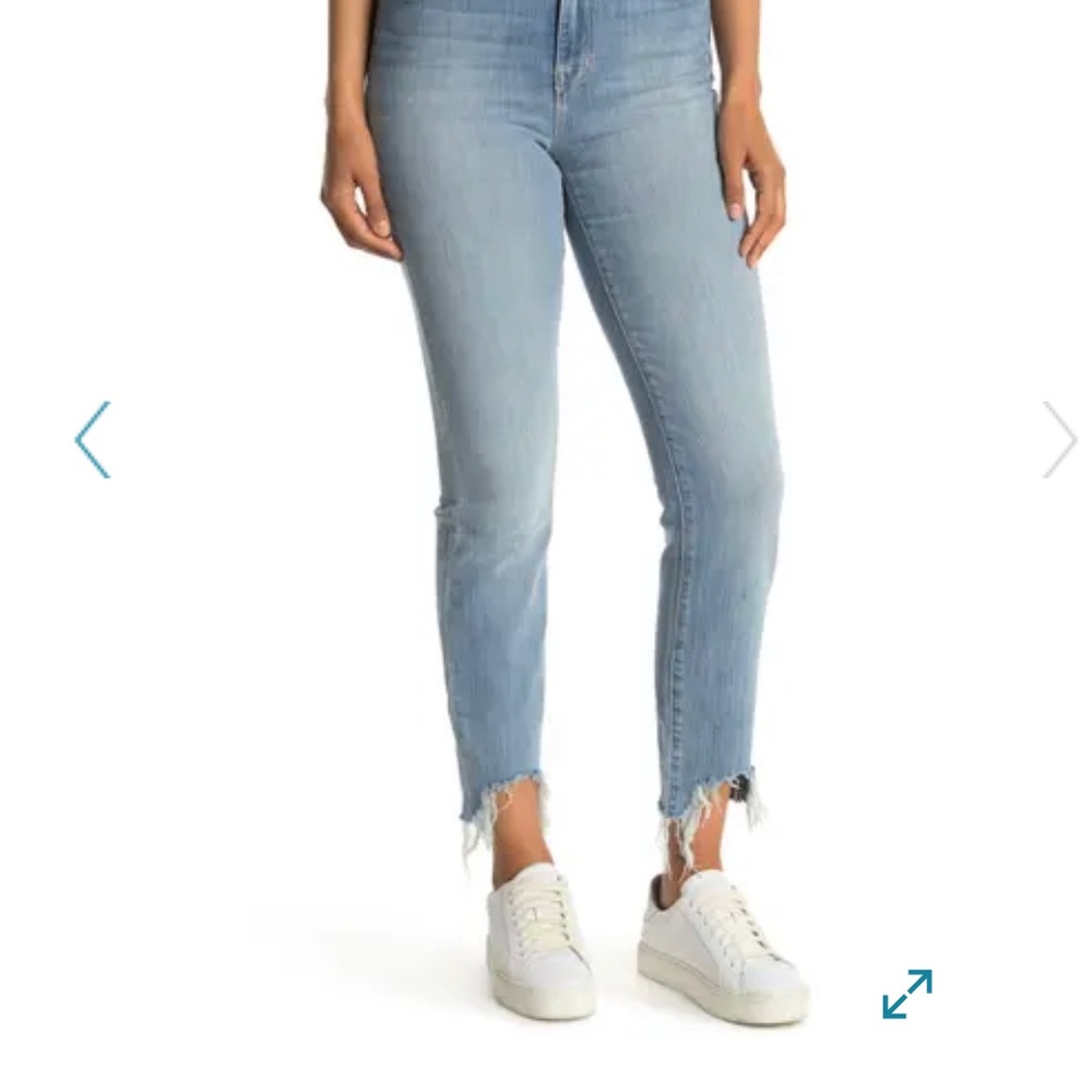 L’Agence Harlem Distressed Skinny Jeans